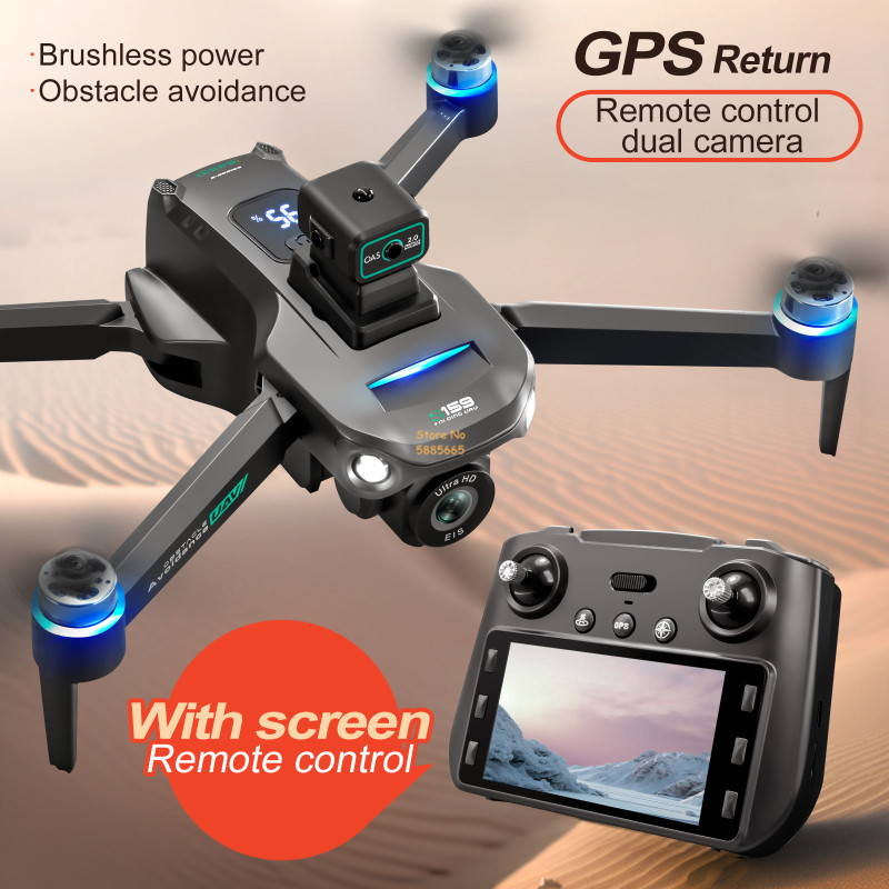 Drone Mapping - 8K كاميرا مزدوجة 5G WIFI FPV
