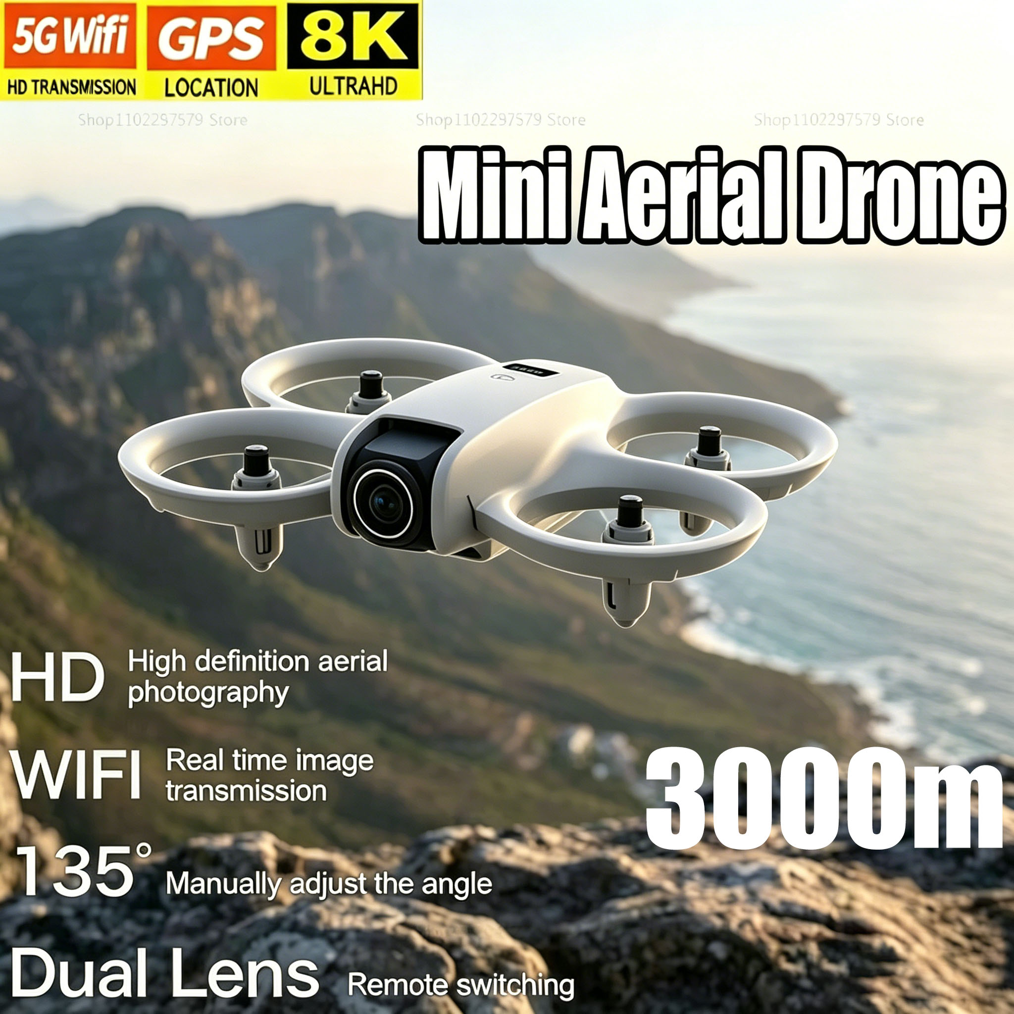 Drone Video Production - طائرة بدون طيار صغيرة مع كاميرا