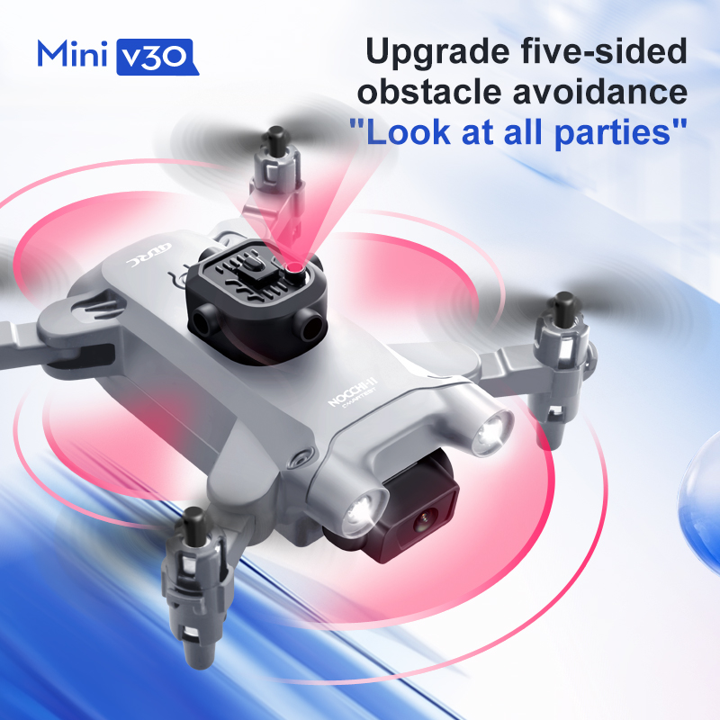 طائرة بدون طيار صغيرة V30 WiFi - مراجعة Drone Lidar وسعره