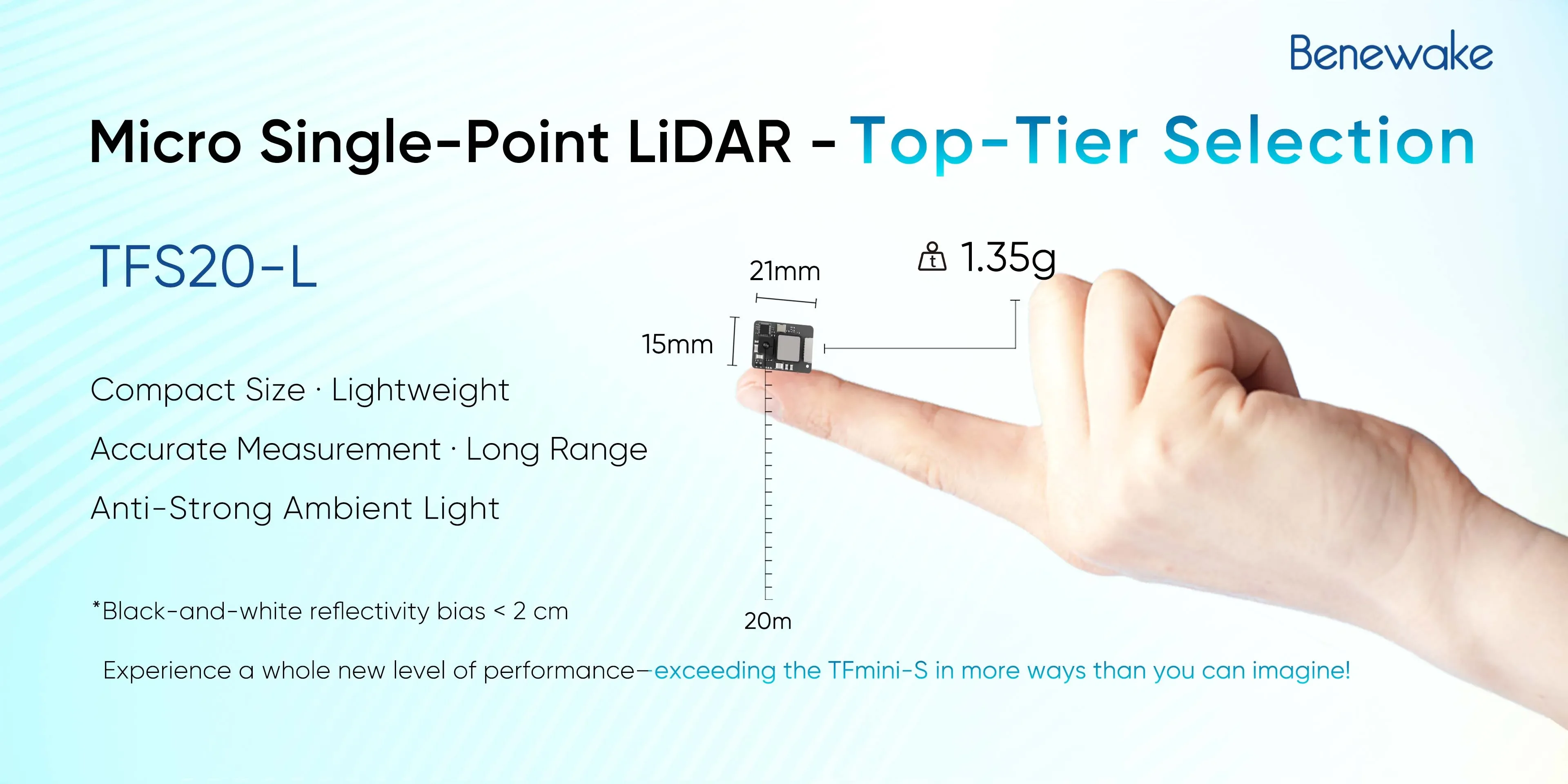 وحدة استشعار ليدار ميكرو Benew - مراجعة Drone Lidar وسعره