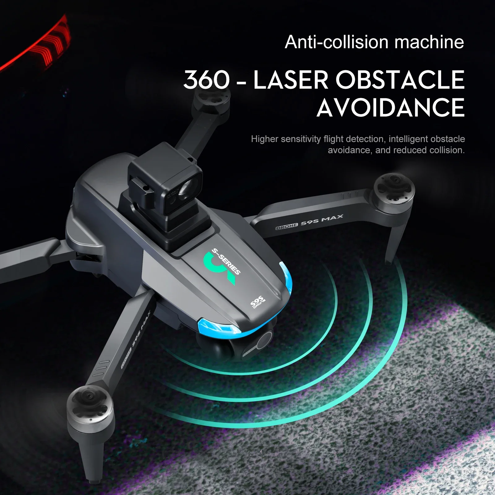 جديد S9S ماكس طائرة صغيرة بدون - مراجعة Drone Mapping وسعره