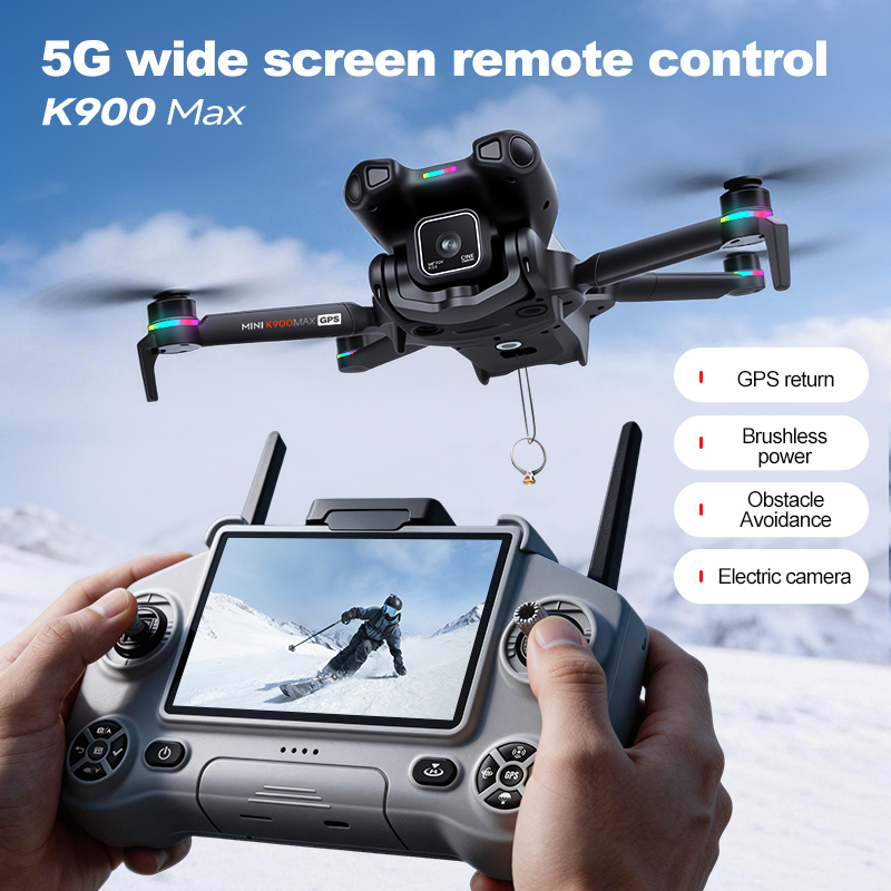 طائرة بدون طيار K900 MAX الجدي - مراجعة Drone Mapping وسعره